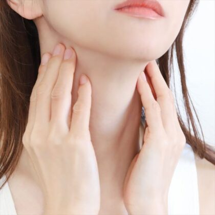 首のシワ治療のイメージ写真