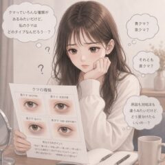 クマの見分け方とは？青クマ・茶クマ・黒クマの違いを分かりやすく解説