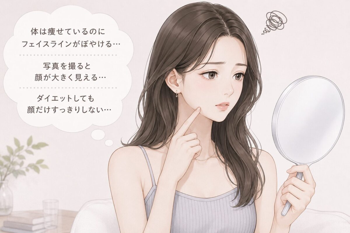 フェイスラインをすっきりさせたい
オリジオ効果